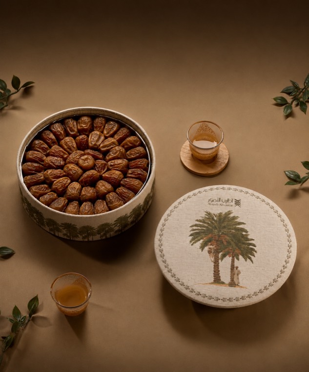 تصميم تغليف تمور فاخرة